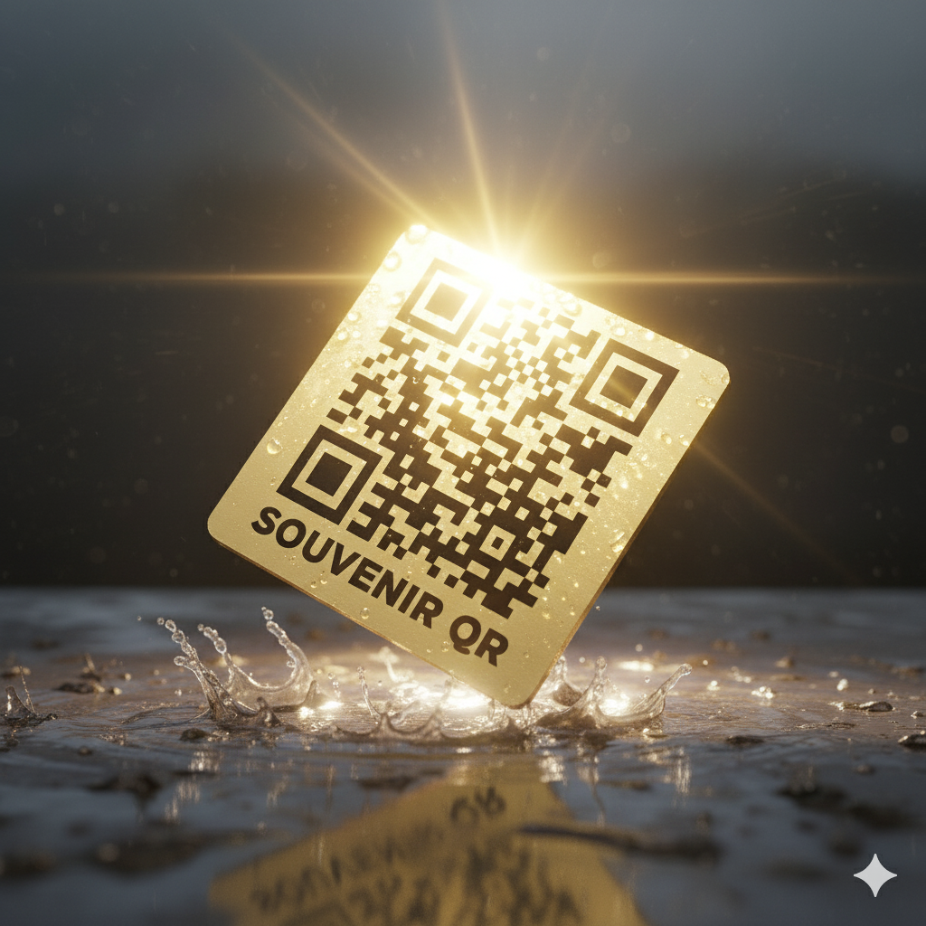 Le QR reste lisible dans diverses conditions de lumière